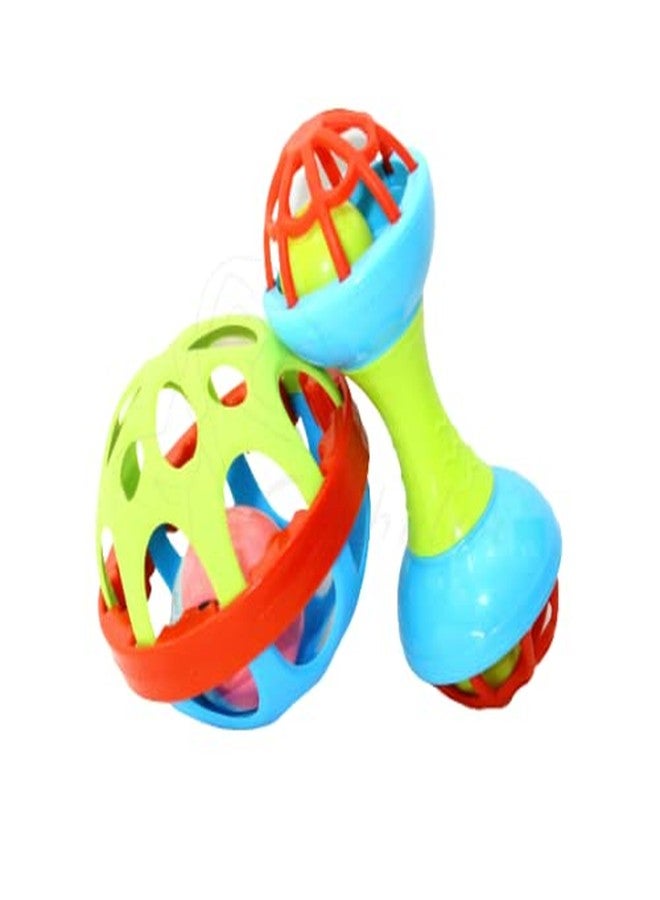 Globular Rattle for Babies Non-Toxic 6months+ Baby Rattles & Teethers Early Development Toys for Infants Toddlers Toy Little New Born Baby Toy Kids (7 Piece Combo Rattle Set) - Image 2